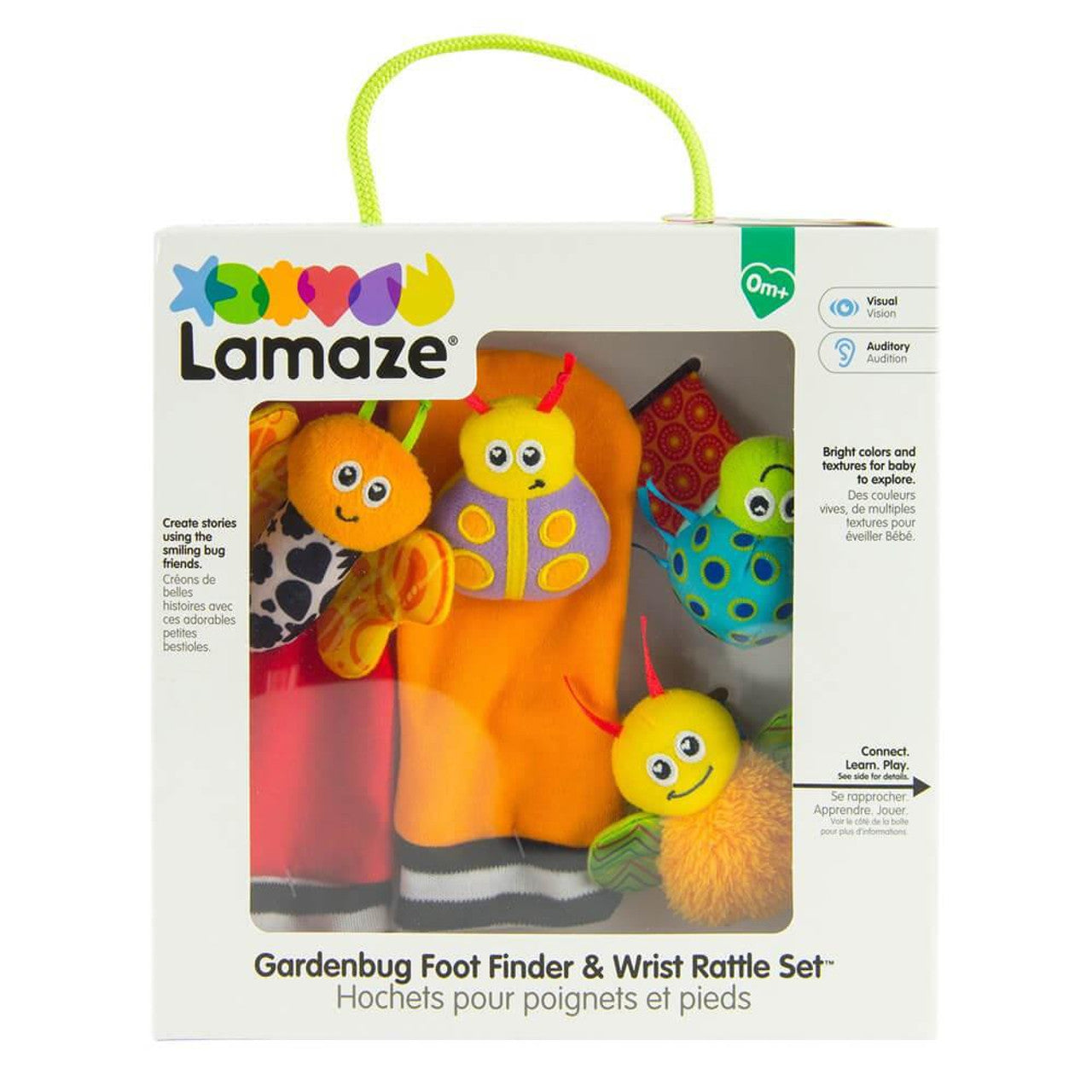 Lamaze Gardenbug Foot Finder Wrist Rattle Set - Main Image