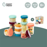 Babymoov Babybowls Hermetic Glass Storage Containers