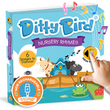 Ditty Bird Musical Book - Nursery Rhymes | USB-C Rechargeable