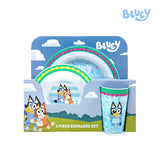 Totsafe Bluey 3-pc Dishware Set