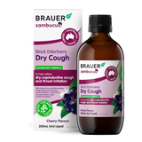 Brauer Sambucus Dry Cough for Adults 200ml