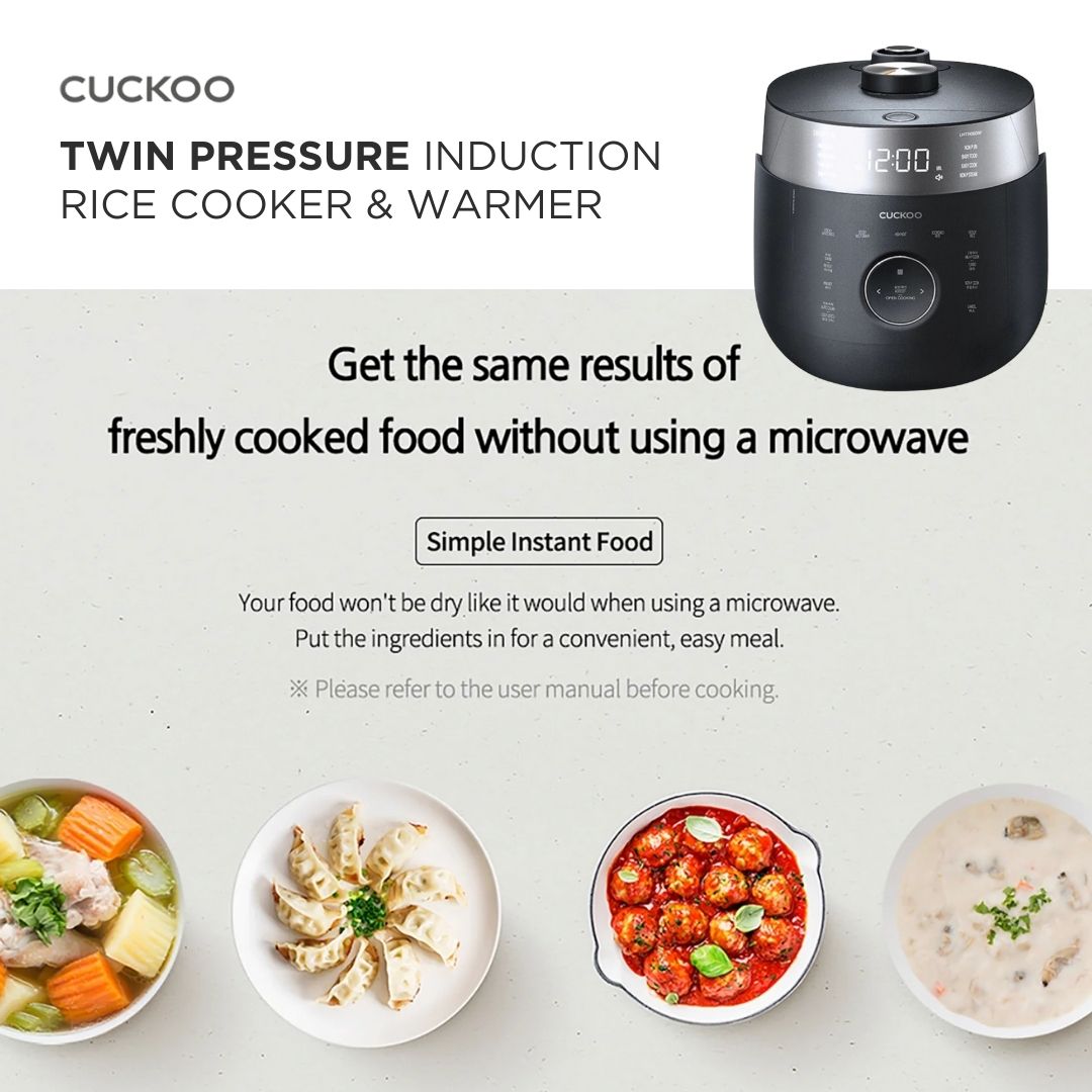 Cuckoo IH Twin Pressure Master Chef Rice Cooker | Mighty Baby PH