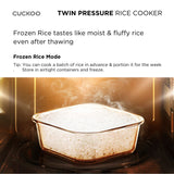 Cuckoo Multi-functional Twin Pressure Rice Cooker