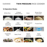 Cuckoo Multi-functional Twin Pressure Rice Cooker