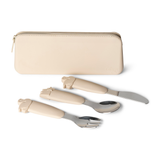 Citron Silicone Cutlery Set with Pouch