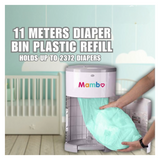 Mambo Diaper Trash Bin Plastic Refill (3pcs)