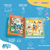 Ditty Bird Musical Book - 100 Animals Sound Book | USB-C Rechargeable