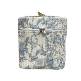 Emong Baby Toile De Jouy Handle Pouch Bag