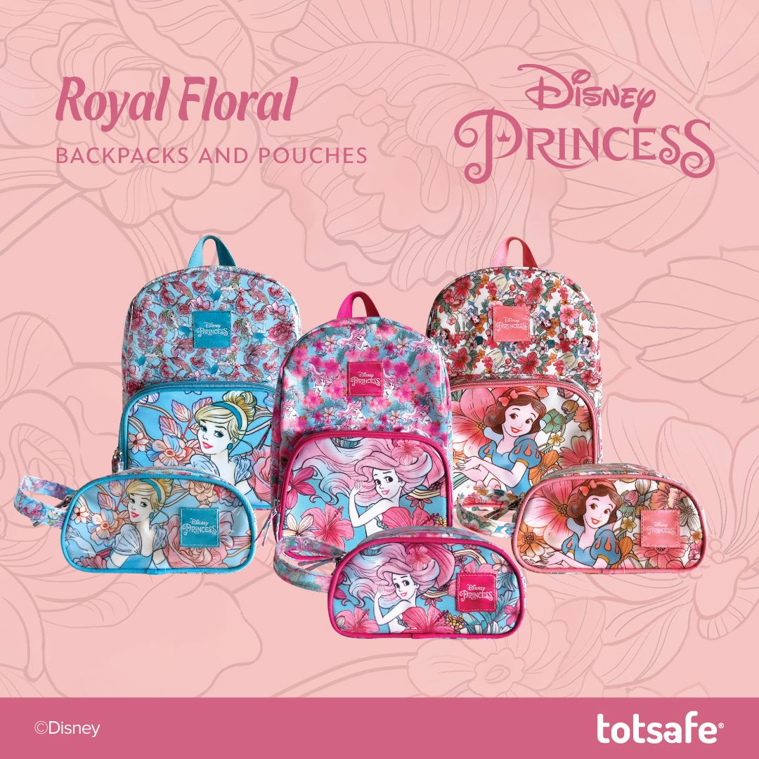 Totsafe Disney Princess Floral Pouch