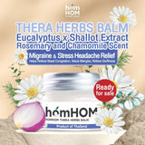 HomHom Herb Nourishing Oil Balm - White (Thera Herbs Balm) 25g