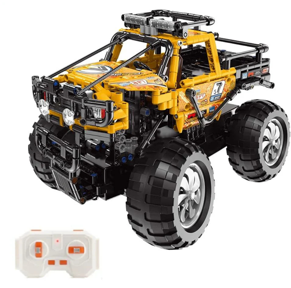 Kiddora Monster Truck Bricks with RC | Mighty Baby PH