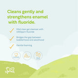 Nature to Nurture Kids Fluoride Gel Toothpaste 50ml, 3years & Up (Blueberry)