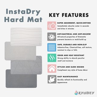 Kyubey InstaDry Hard Mat