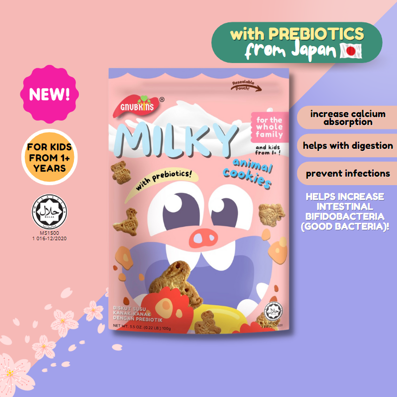 Little Baby Grains: Milky Animal Cookies (1 year old)