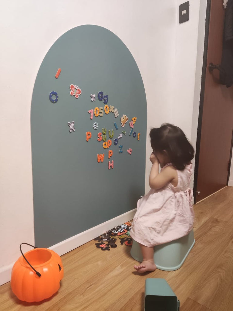 Olive and Cloud Multifunctional Wall Decal Mighty Baby PH