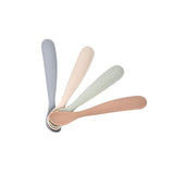 Beaba 1st Age Silicone Spoons Two-Toned Set of 4
