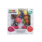 Lamaze Gardenbug Foot Finder & Wrist Rattle Set