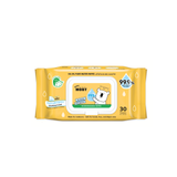 Baby Moby 99.9% Biodegradable Pure Water Wipes - 30 Sheets