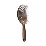 Yao Moving Round Hair Brush - Wood-like