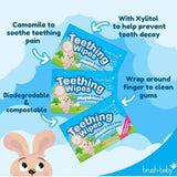 Brush-Baby Teething Wipes