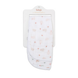 Lulujo Cotton Muslin Burp Cloth Set of 2