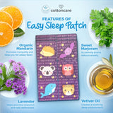 Cottoncare Organic Easy Sleep Stick-Ons 24 Patches