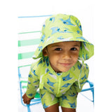 Zoocchini Rashguard One Piece Printed Swimsuit