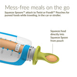 Kiinde Foodii Squeeze Spoon 2pk