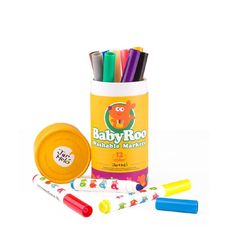Tookyland Washable Pen Markers Safe for Kids 12/24 Colors