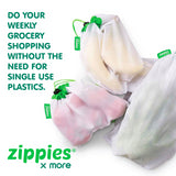 Zippies Reusable Mesh Produce Bags 5s - Mighty Baby PH