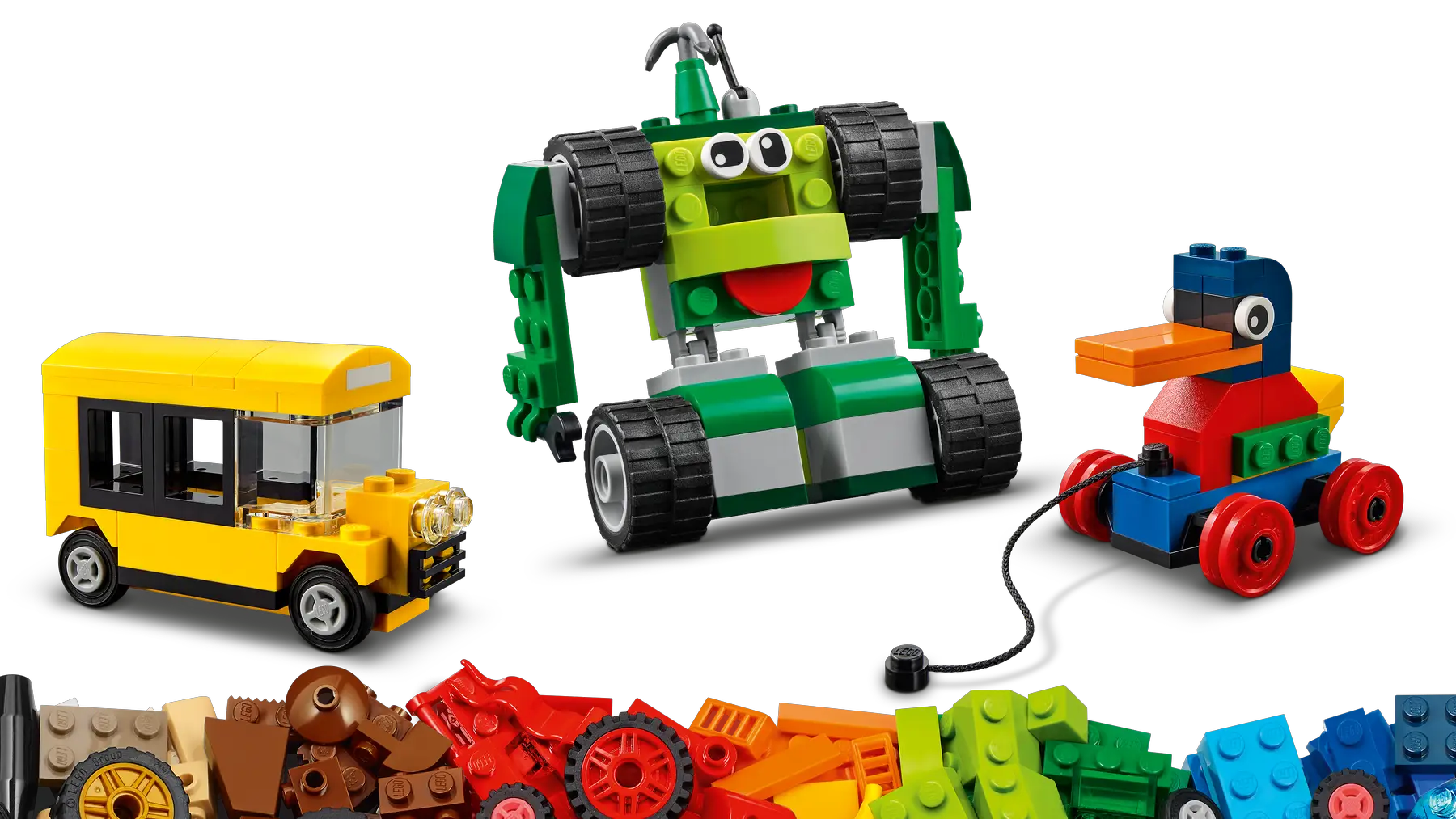 Lego Classic Bricks and Wheels