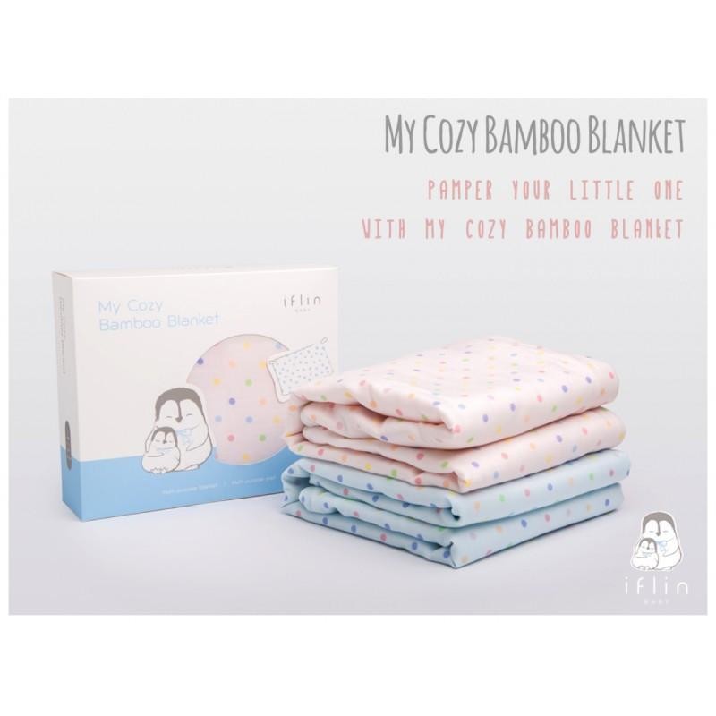 Iflin My Cozy Bamboo Baby Blanket