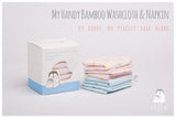 Iflin My Handy Bamboo Washcloth & Napkin 6's - Mighty Baby PH
