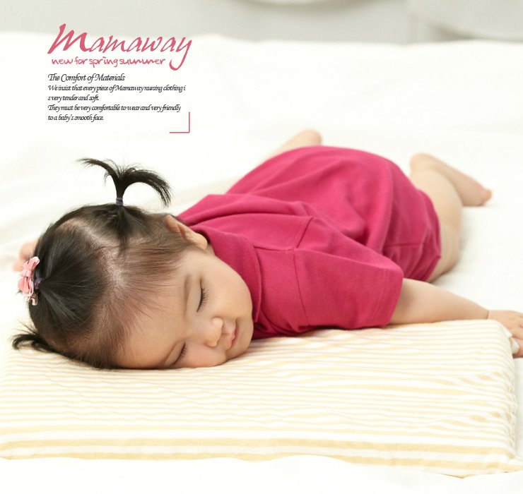 Mamaway Medical Grade Hypoallergenic Pillow from Newborn to Toddlers