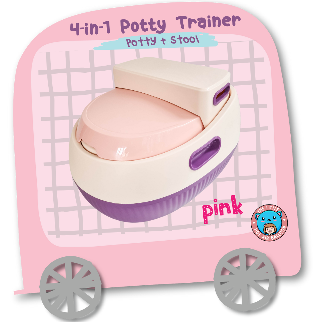 The Little Hot Air Balloon 4-in-1 Potty Trainer