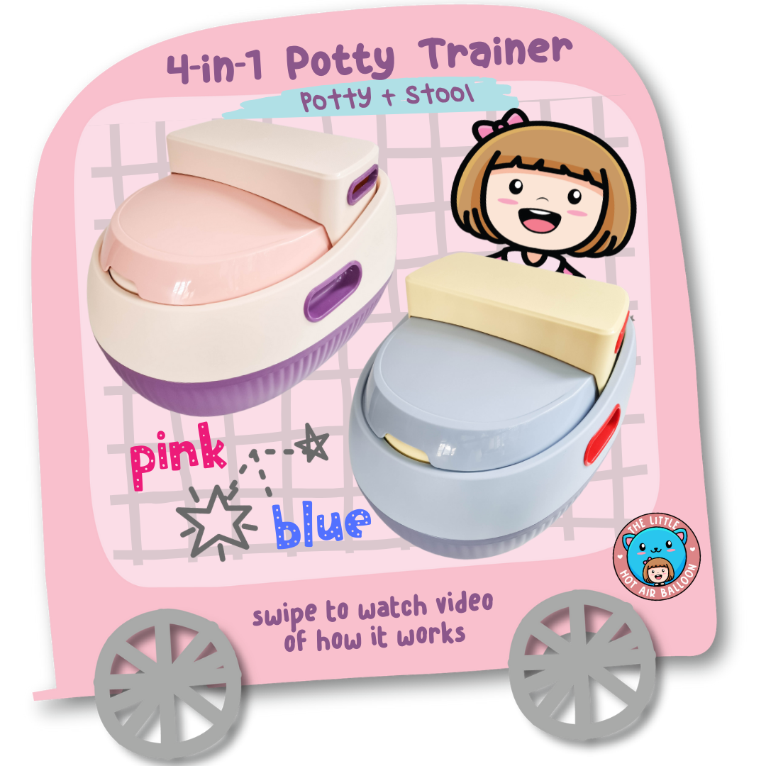 The Little Hot Air Balloon 4-in-1 Potty Trainer