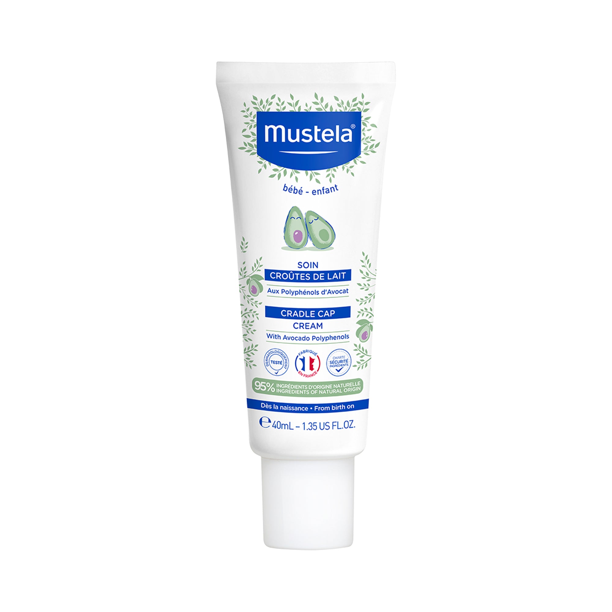 Mustela Cradle Cap Cream 40ml Naturalness
