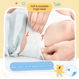 Baby Moby Chlorine Free Tape Diapers