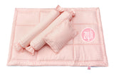 Zyji 4 PC Luxury Bedding Set for Wooden Cribs (28" x 52")