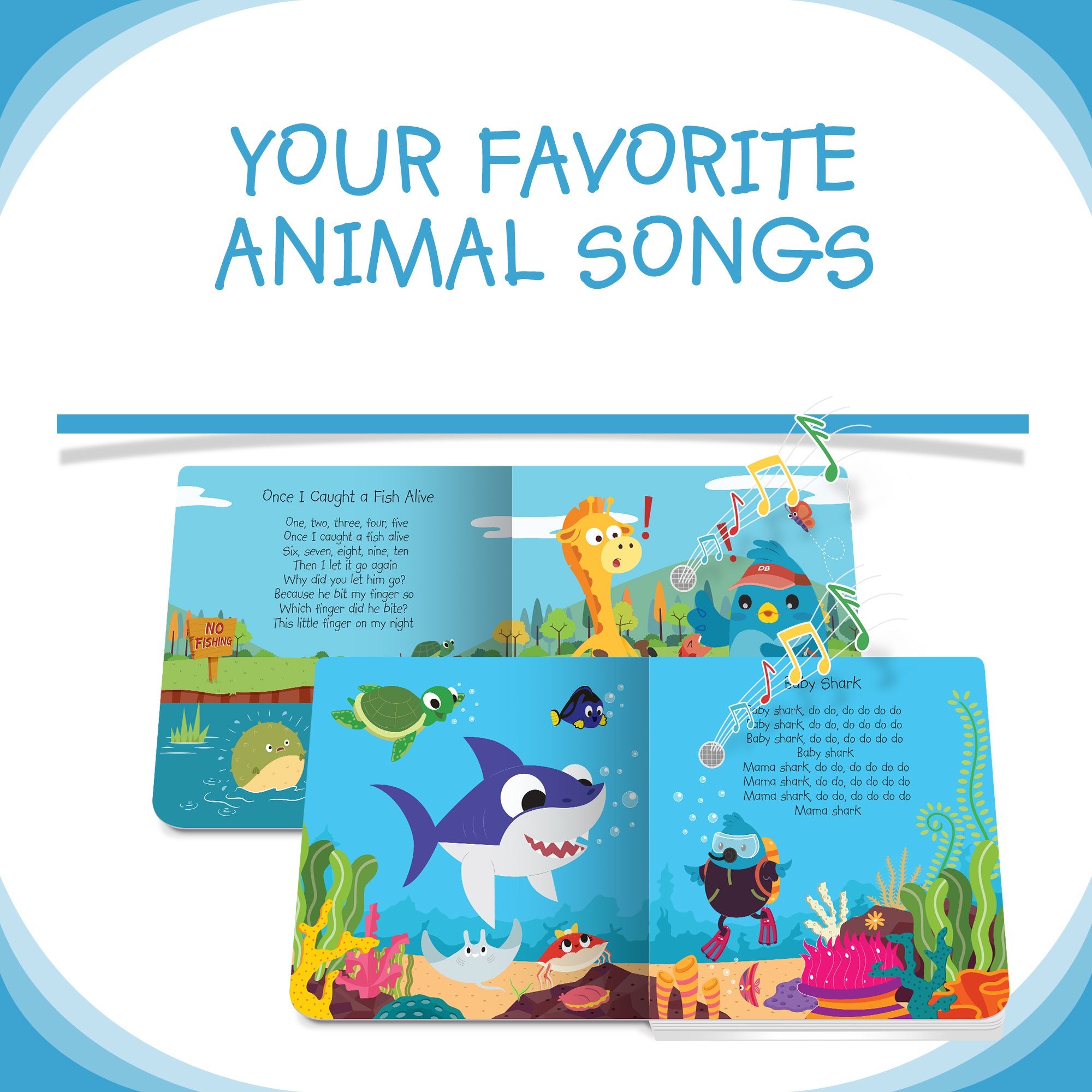 Ditty Bird Musical Book - Animal Songs