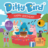 Ditty Bird Musical Book - Happy Birthday