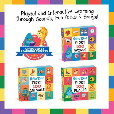 Ditty Bird Musical Book - First 100 Places
