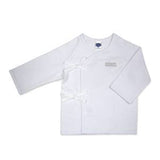 Enfant Tie side Long Sleeve Shirt (White)