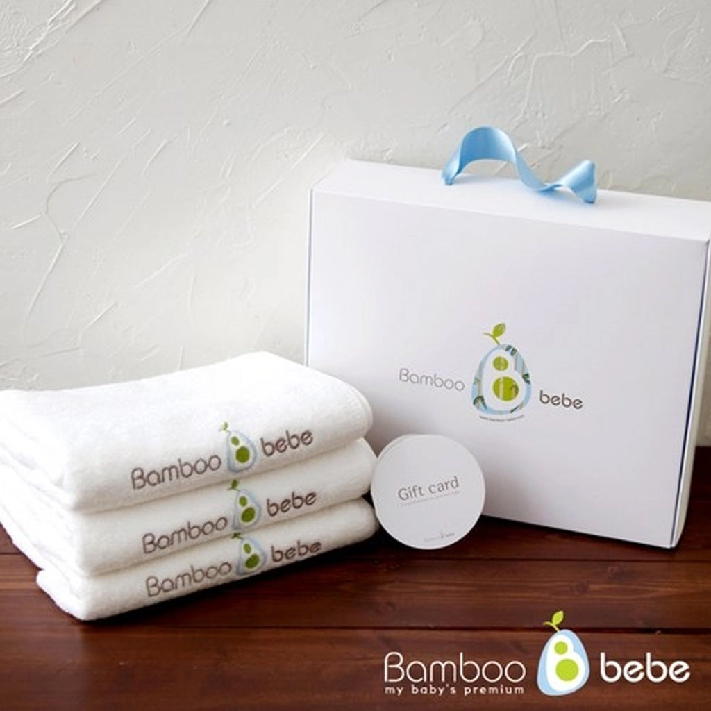 Bamboo Bebe  Bamboo Face Towel 3 pcs set 40x80cm