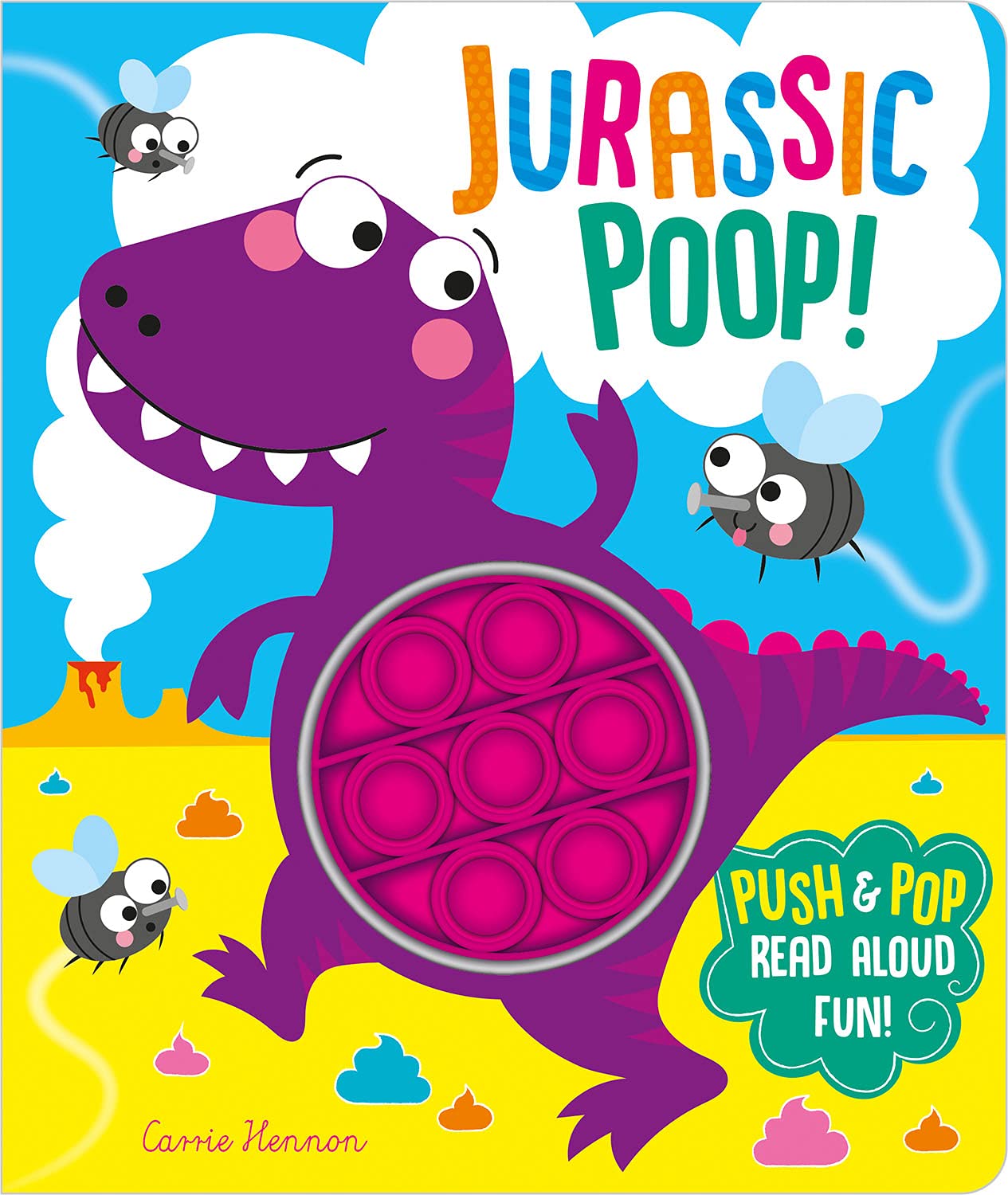 Push Pop Bubble Books: Jurassic Poop