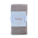 Lulujo 100% Cotton Waffle Blanket