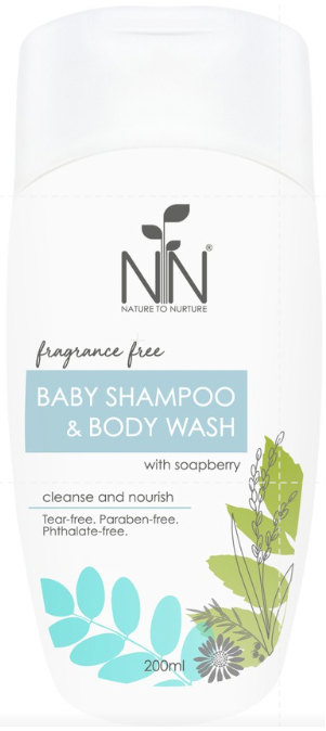 Nature to Nurture Baby Shampoo & Body Wash