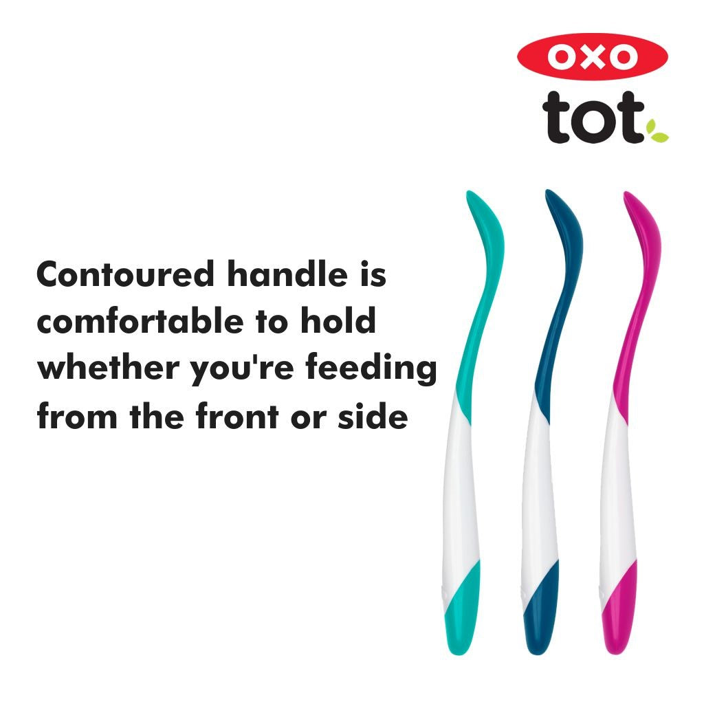 OXO Tot Infant Feeding Spoon Multipack (4 Pack) – Tickled Babies
