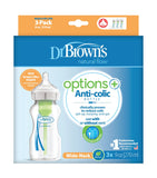 Dr. Brown's Options+ PP Wide Neck - 3 Bottle Pack (9oz/270ml)