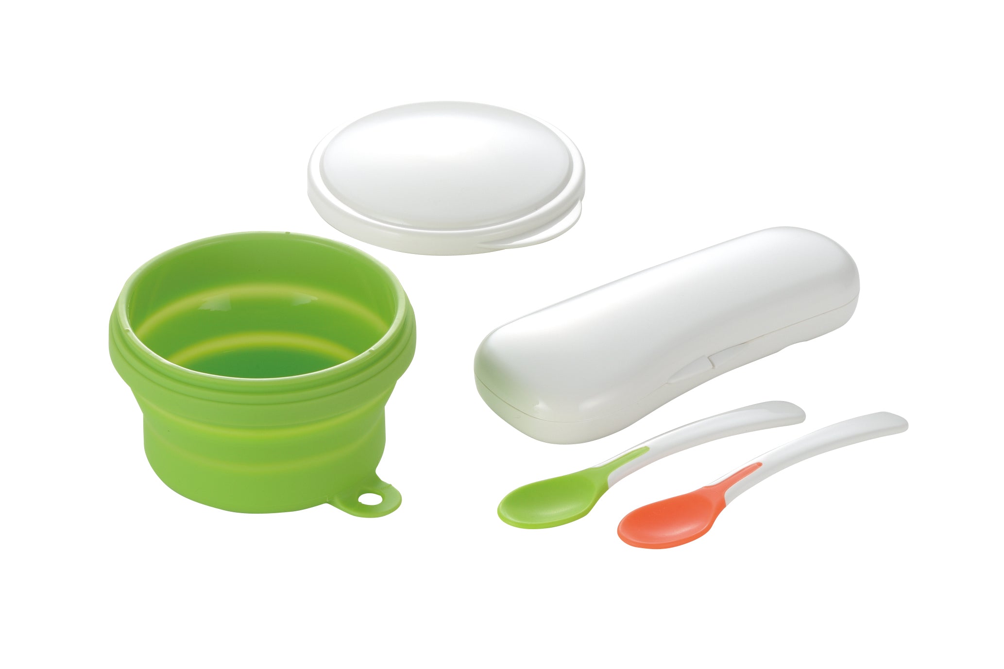 Richell Collapsible Bowl with Spoon